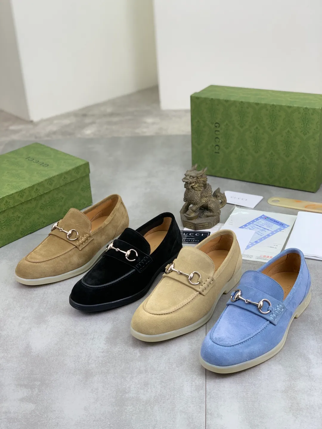 Men's men's shoes 💰P520 [New style] Water dyed cowhide 💰💎💎💎 [Gucci] GUCCI high-end classic men's formal business leather shoes, original order 1:1 authentic goods! Original imported high-end calfskin, original metal buckle, imported first-layer cowhide lining for feet, original outsole, men's shoe size: 38-44 (45 customized) Multiple colors available